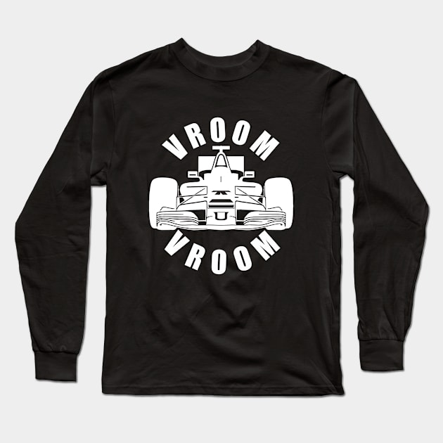 Vroom Vroom Formula 1 Long Sleeve T-Shirt by TMBTM